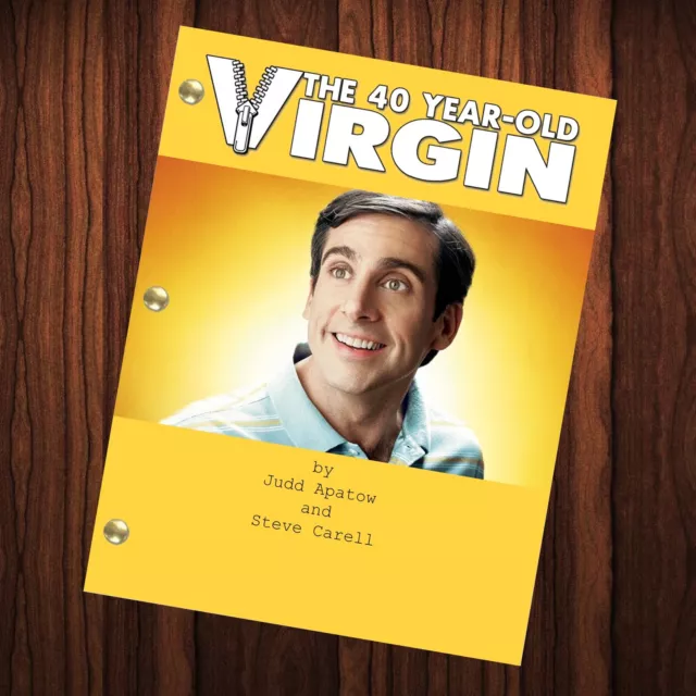 The 40-Year-Old Virgin Movie Script Reprint Full Screenplay Full Script 2