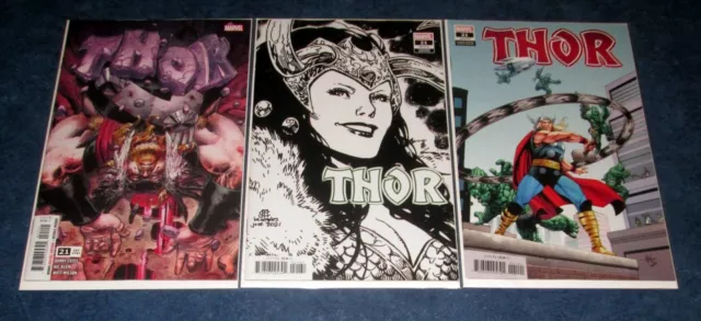 THOR #21 variant set A B C CHEUNG HEADSHOT 1st print set MARVEL 2022 1st app NM