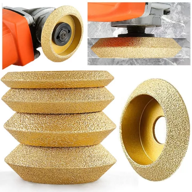 Bevel Edge Trimming Slotting V-notch Grinding Wheel Diamond Polishing Disc