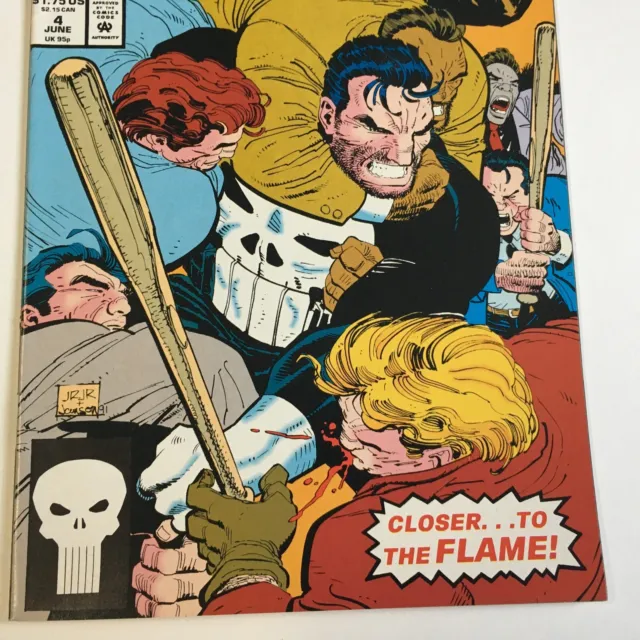 The Punisher War Zone #4 Marvel Comics VF/NM 1992 Romita Jr 3