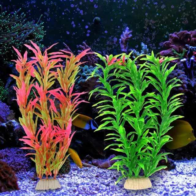 fr Plastic Simulation Water Grass Artificial Fake Underwater Plants Fish Tank De