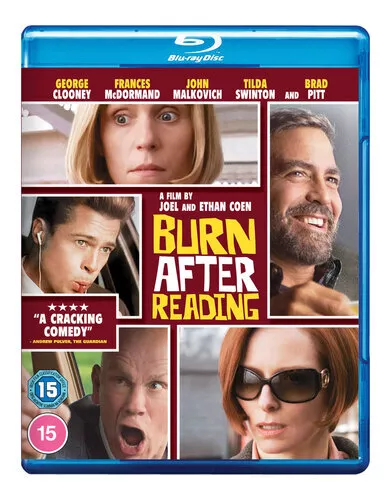 Burn After Reading Blu-ray (2022) George Clooney, Coen (DIR) cert 15 ***NEW***