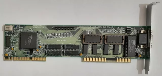 QDI CL542X/SOJ/SMT VLB Grafikkarte (Cirrus Logic CL-GD5428, 2MB, 1994)