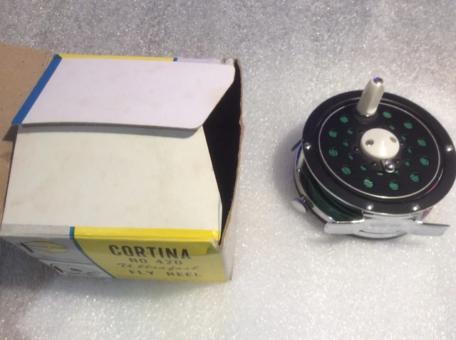 OLYMPIC 420 FLY reel vintage with cortina box $39.00 - PicClick