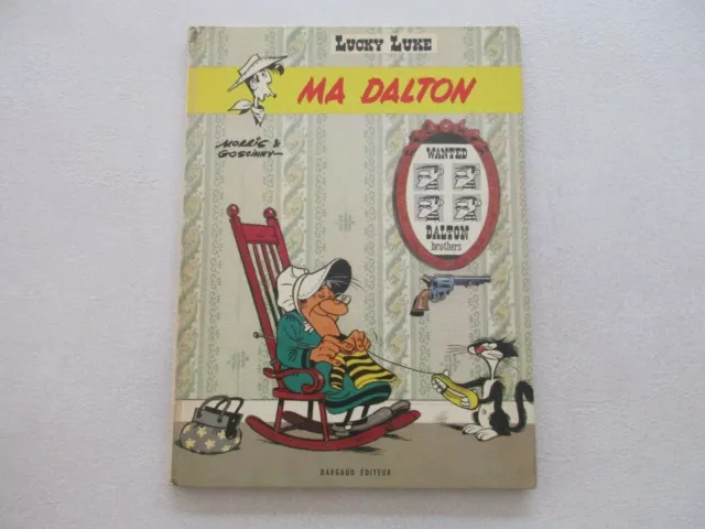 Lucky Luke Be/Tbe  Ma Dalton Edition Originale Dargaud 1971 Refv1