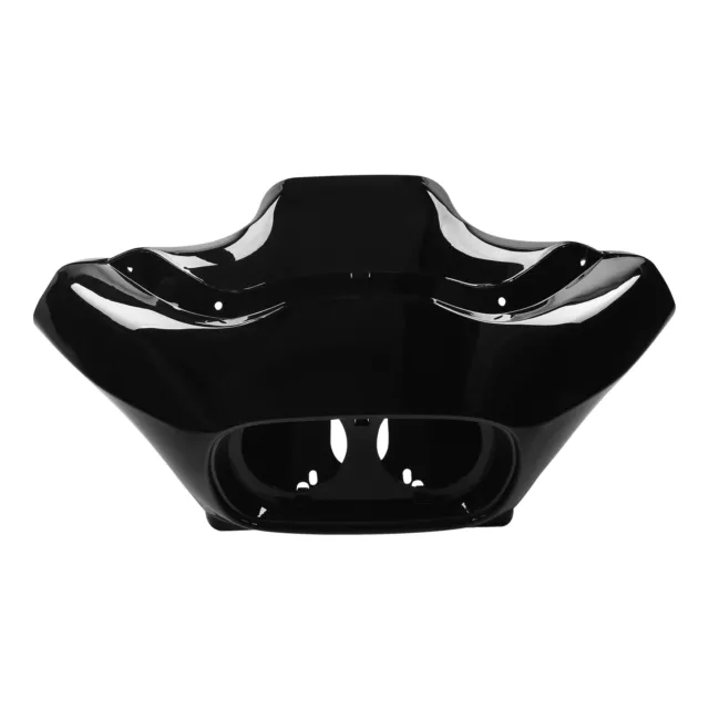 Vivid Black Injection ABS Inner & Outer Fairing Fit For Harley Road Glide 98-13