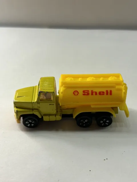 Playart Diecast Hong Kong Ford Shell Tanker Truck, Yellow, Used, Original
