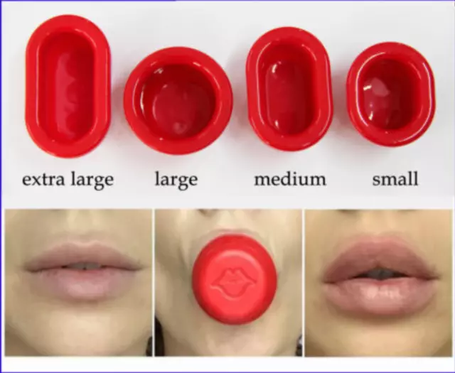 Lip Pump Full Lips Enhancer Plumper make your lips look fuller 4 size choices