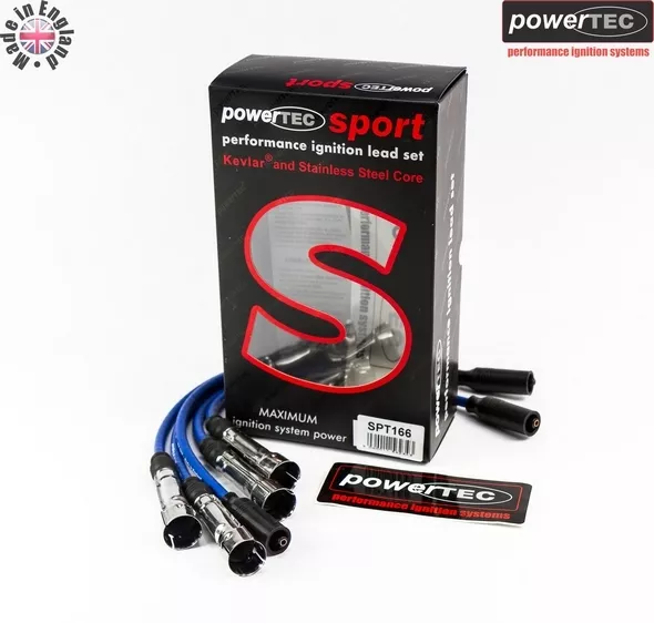 PowerTEC Sport 8mm Ignition HT Lead Wire Cable Set Seat Cordoba Ibiza 1.6 1.8 8v