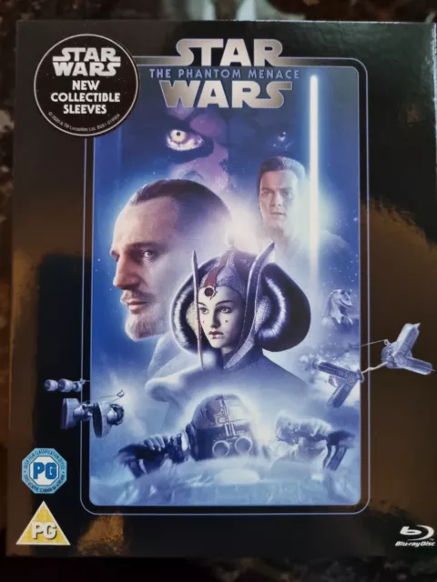 Star Wars Episode I: The Phantom Menace [Blu-ray] [2020] [Reg Free] - New Sealed