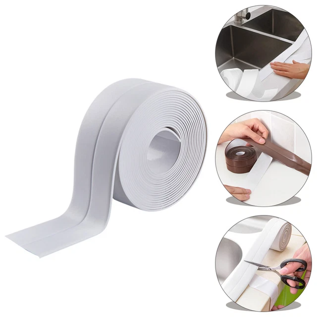Toppa da parete adesivo nastro caulk cucitura impermeabile striscia di accaulking