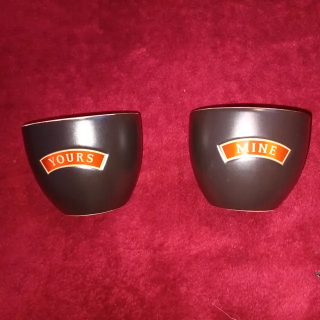 MINE & YOURS Baileys Liqueur liquor Rocks Cups Mugs Irish Cream Barware