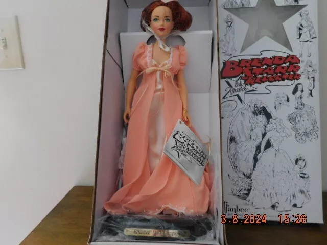 Effanbee Tonner Brenda Starr Doll In The Peignoir Set 15 Inch W COA