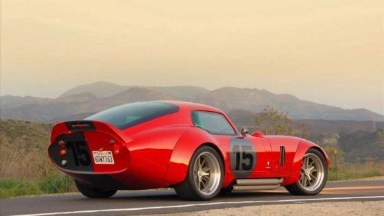 Shelby Cobra Daytona Coupe CARS1379 Art Print Poster A4 A3 A2 A1