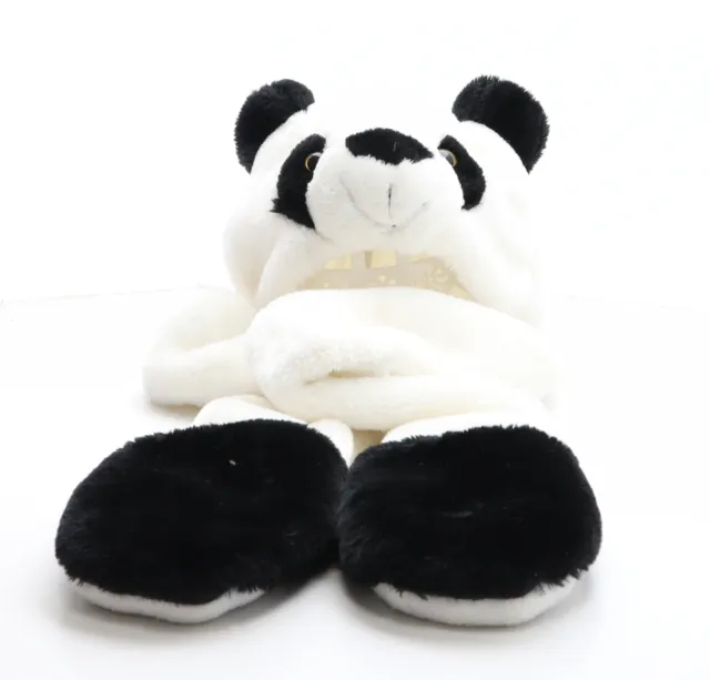 Cofano in poliestere bianco Preworn Ragazze taglia unica - Cappello e sciarpa panda