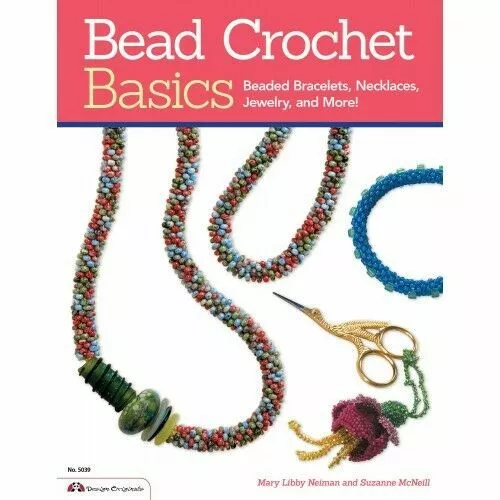 BEAD CROCHET BASICS-Jewelry-Beaded/Beading Craft Book-Bracelets/Necklace-Seed