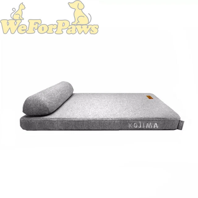 Kojima Design-New Cozy Soft Memory Foam Tatami Pet Bed with Pillow 68×58×6cm