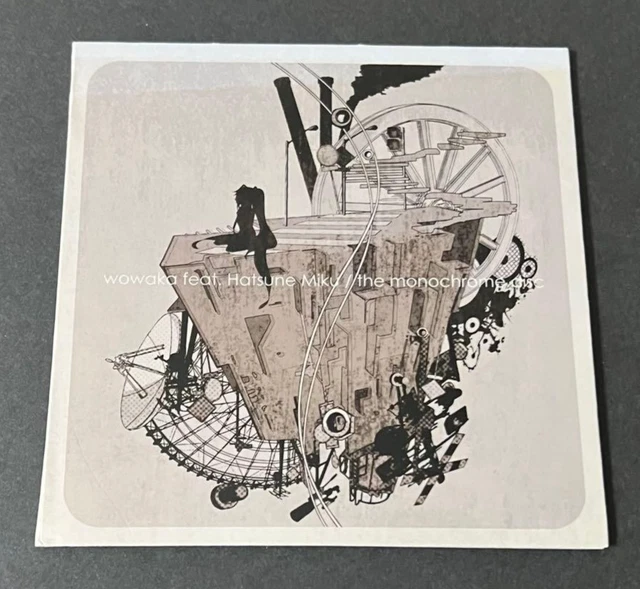 WOWAKA FEAT. HATSUNE MIku CD the monochrome disc Japan import