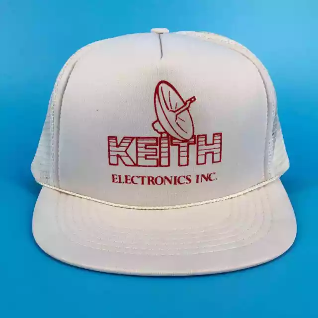 80s trucker hat Keith Electronics 1980s vintage