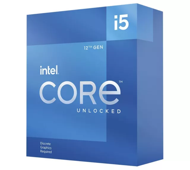 Intel i5-12600KF CPU 3.7GHz (4.9GHz Turbo) 12th Gen LGA1700 10-Cores 16-Threa...