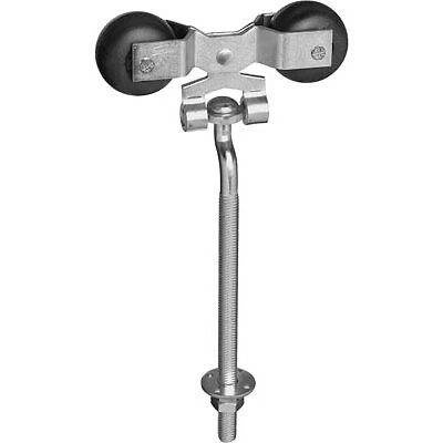 Hanger For Sliding Barn Doors,.5 Offset 9-In. Bolt,Flexible,Zinc 2-Pk. -N193-714