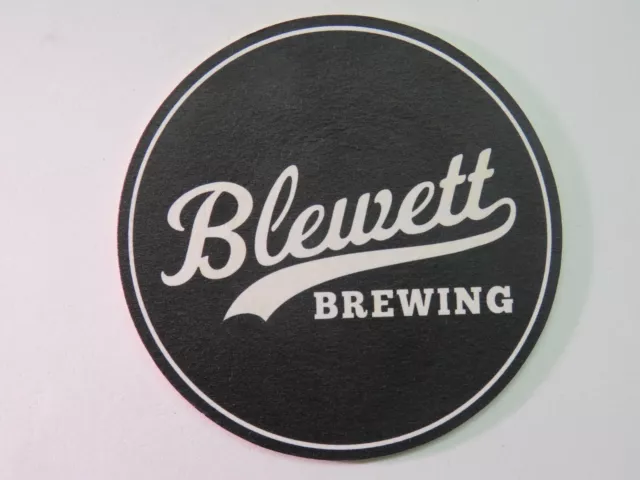 Beer Brewery Collectible Coaster ~ BLEWETT Brewing ~ Leavenworth, WASHINGTON