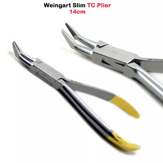 Weingart Slim TC Plier 14cm Orthodontic Dental Instruments Braces Appliance Tool