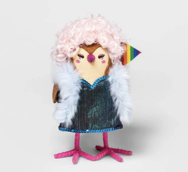 DRAG QUEEN BIRD 2023 Decorative Figurine Pride Target Spritz LABIRD
