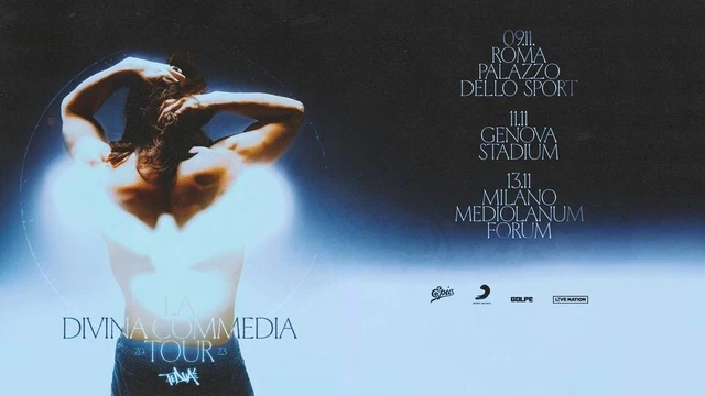 Biglietto concerto Tedua, Mediolanum Forum Assago 4/12/23, primo settore.