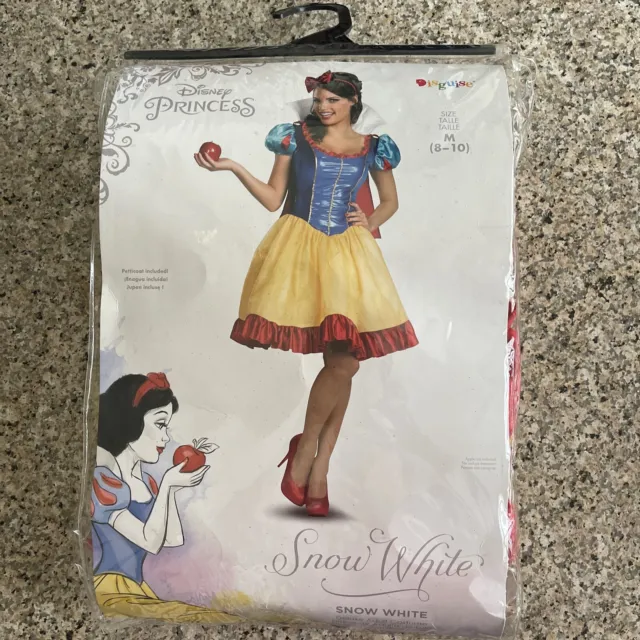 Licensed Disney Snow White Fab Deluxe Women's Adult Halloween Costume