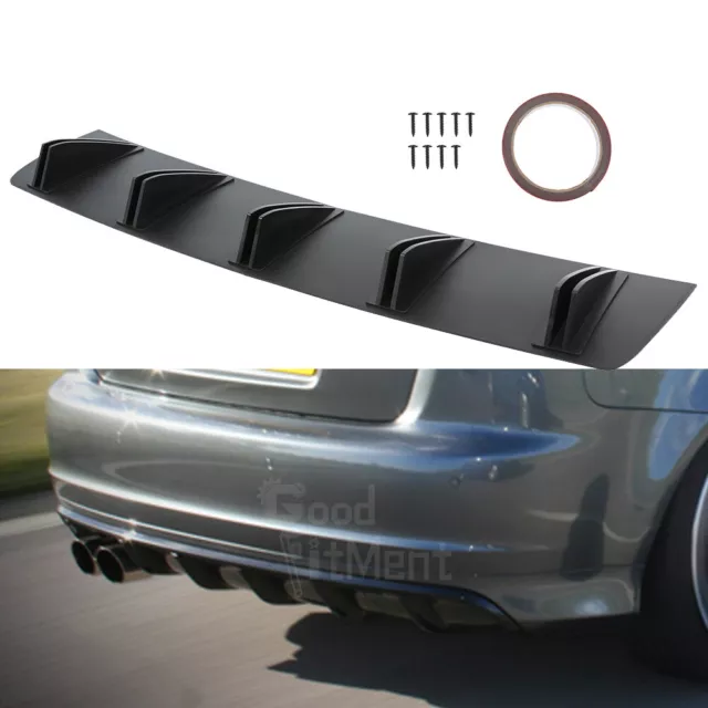 Hecklippe Stoßstange Heck Spoiler Splitter Diffusor Lippe Für Audi A3 A4 A5 A6