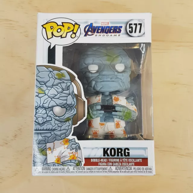 FUNKO Pop Vinyl Marvel Avengers End Game KORG #577