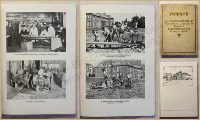 Festschrift zur Jahrhundertfeier des Technischen Hochschule Dresden 1928 xy