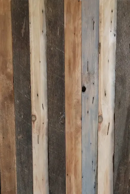 Vintage Reclaimed Wood Planks ~ Antique Primitive Old Barn Boards Accent Walls