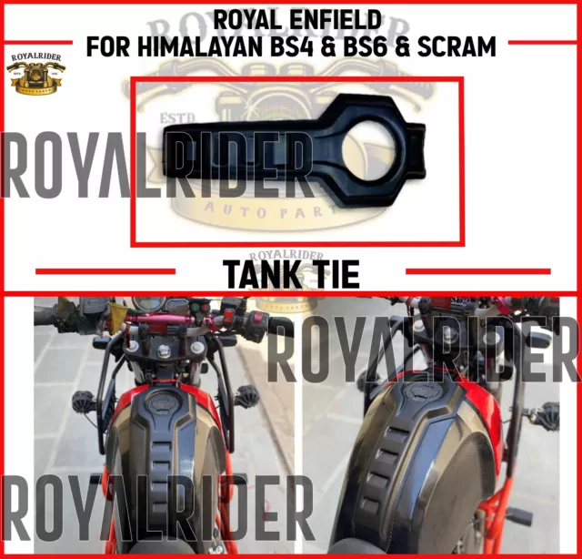 Royal Enfield HIMALAYAN BS4 & BS6 & SCRAM "TANK TIE"