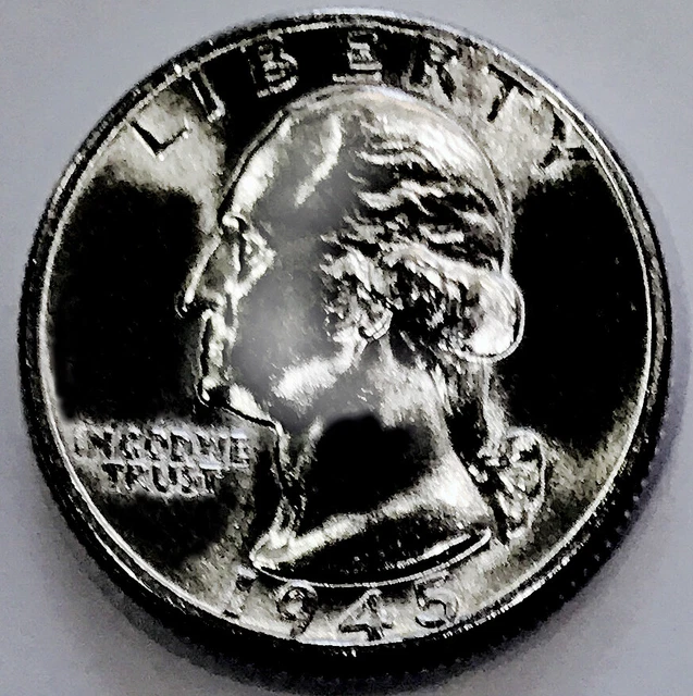 1945 P Washington! Flawless Superb Gembu+++++Fresh From Bank Roll$$$Nr #T181_139