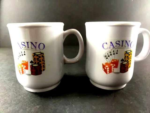 Casino Coffee Cup Mug 9 Ounce's Milestone Plastic