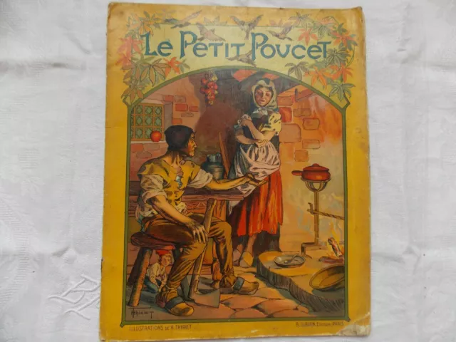 Ancien Livre Bd Le Petit Poucet De Thiriet
