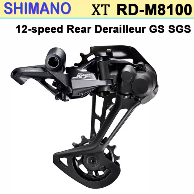 Shimano Deore XT RD-M8100 12 Speed Rear Derailleur  Short SS / Long Cage SGS
