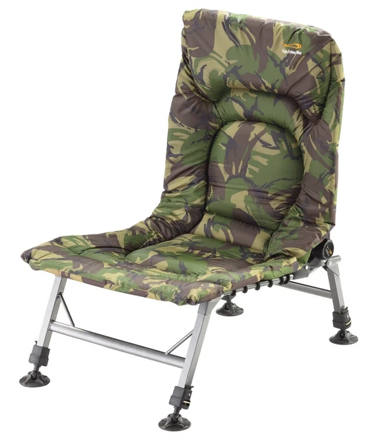 TF GEAR NEW Carp Fishing Survivor Recliner Chairs Adjustable Legs