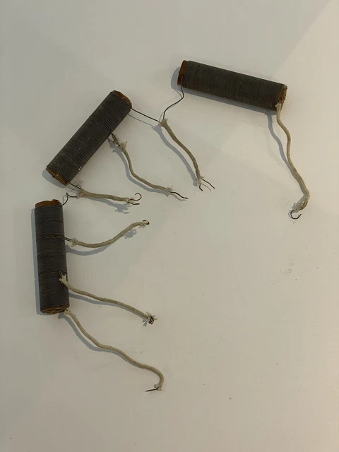 one Fragor bobine 75 spires poste Galène coil antenna self vintage TSF
