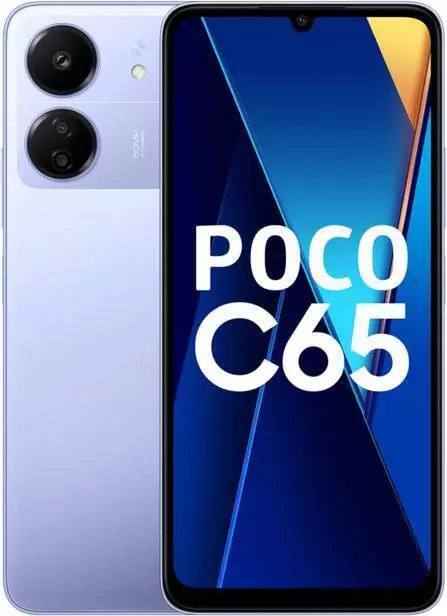 (New&Unlocked) Xiaomi POCO C65 8GB+256GB BLUE Dual SIM Android Cell Phone