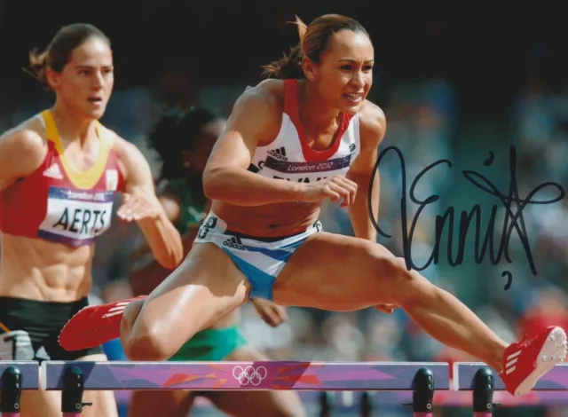 Jessica Ennis Hill Hand signed 8x6 inch Photo Olympics London 2012 Team GB