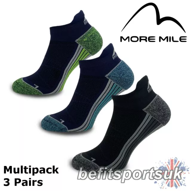 Running Socks Mens Womens Ladies More Mile Boston Crossfit Sports Cushioned 3