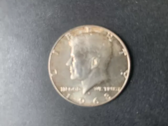 Half Dollar 1968 Kennedy argento