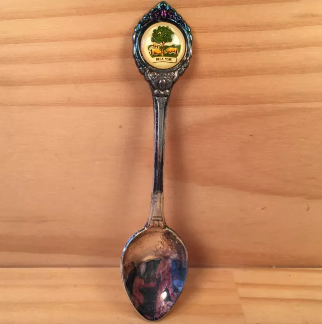 BEGA, NEW SOUTH WALES "Silver" Collectable NSW Australia Souvenir Teaspoon Spoon 2