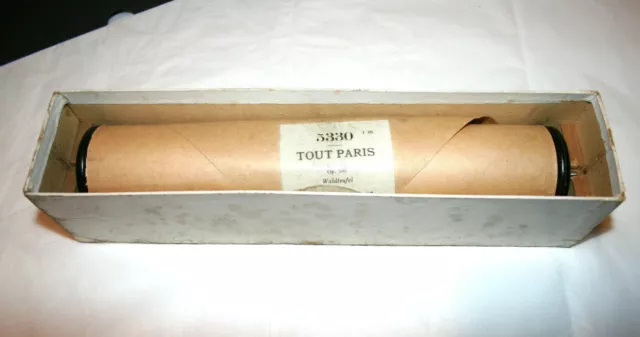 Antique 5330 Tout Paris Waltzes Op. 240 Player Piano Roll Waldteufel