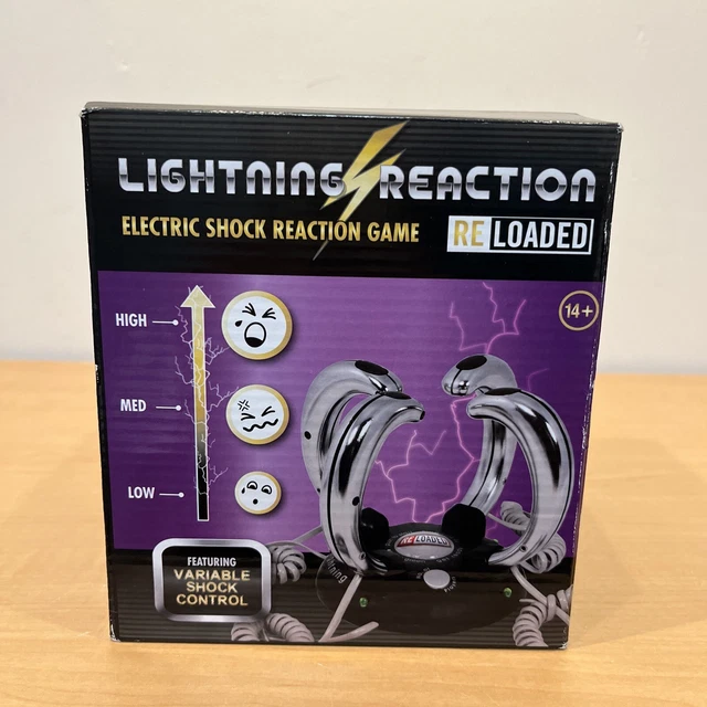 LIGHTNING REACTION RELOADED, Electric Shock Reaction Game, 4Players