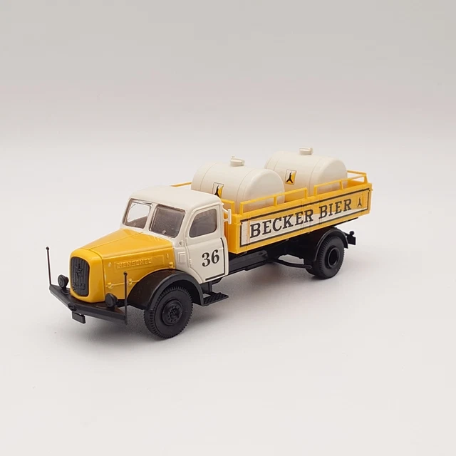 Minichamps 1/43 Henschel HS 140 1954 Pritsche - Camion Plateau Miniature Bus