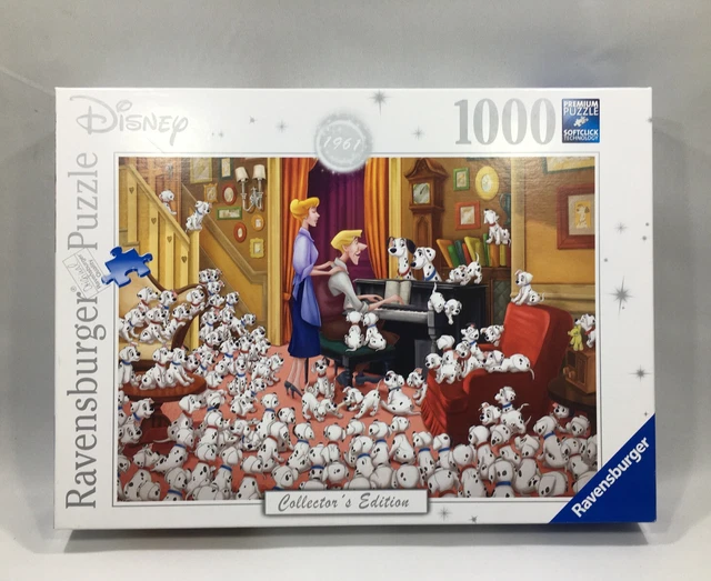 RAVENSBURGER DISNEY COLLECTOR'S Edition 101 Dalmatians 1000 Piece ...
